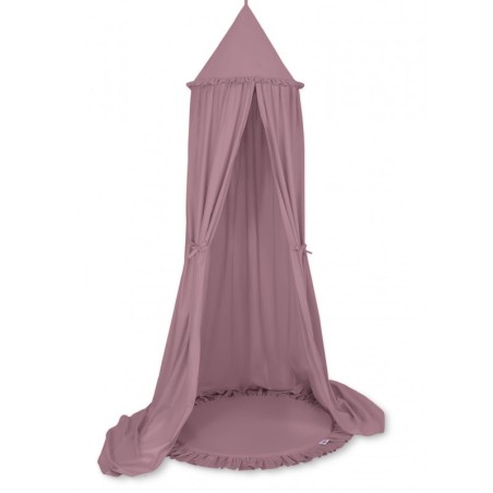 Baldahhiin + mängumatt, pastell violett