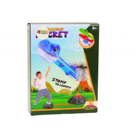 Dinosaurs Volcano reguleeritav raketiheitja mängukomplekt