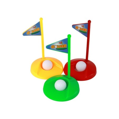 Mini golfikomplekt lastele, kepid, 12 osa.