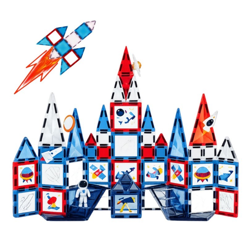 Kosmos magnetklotsid 90 osaline komplekt