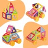 WOOPIE Magnetic Blocks Vehicle Mini STEAM Buildings 22tk.