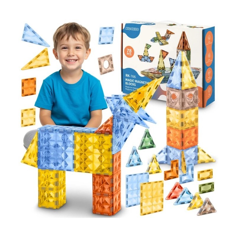 Magnetklotside komplekt 70 osaline