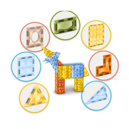 Magnetklotside komplekt 70 osaline