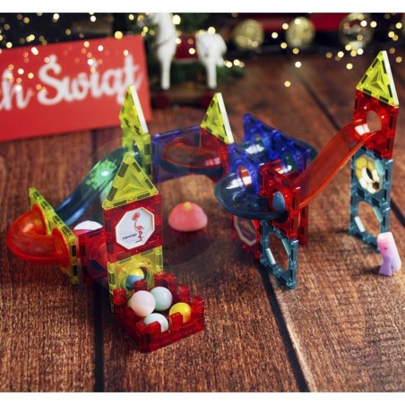 Magnetklotside pallirada tuledega, 75 osaline