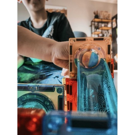 Magnetklotside pallirada tuledega 49 osaline