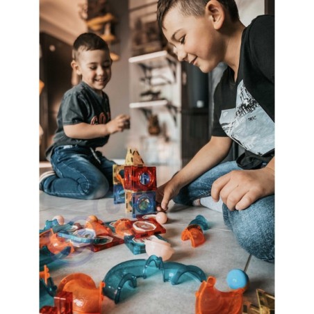 Magnetklotside pallirada tuledega 49 osaline