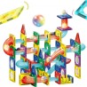 Magnetklotsid 3D õppekomplekt pallirada 105 tk.
