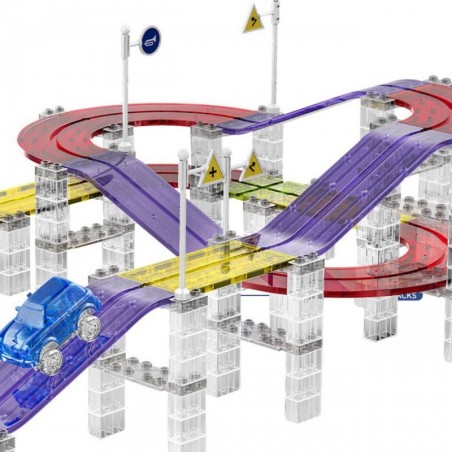 Magnetklotsid autorada 137 osaline