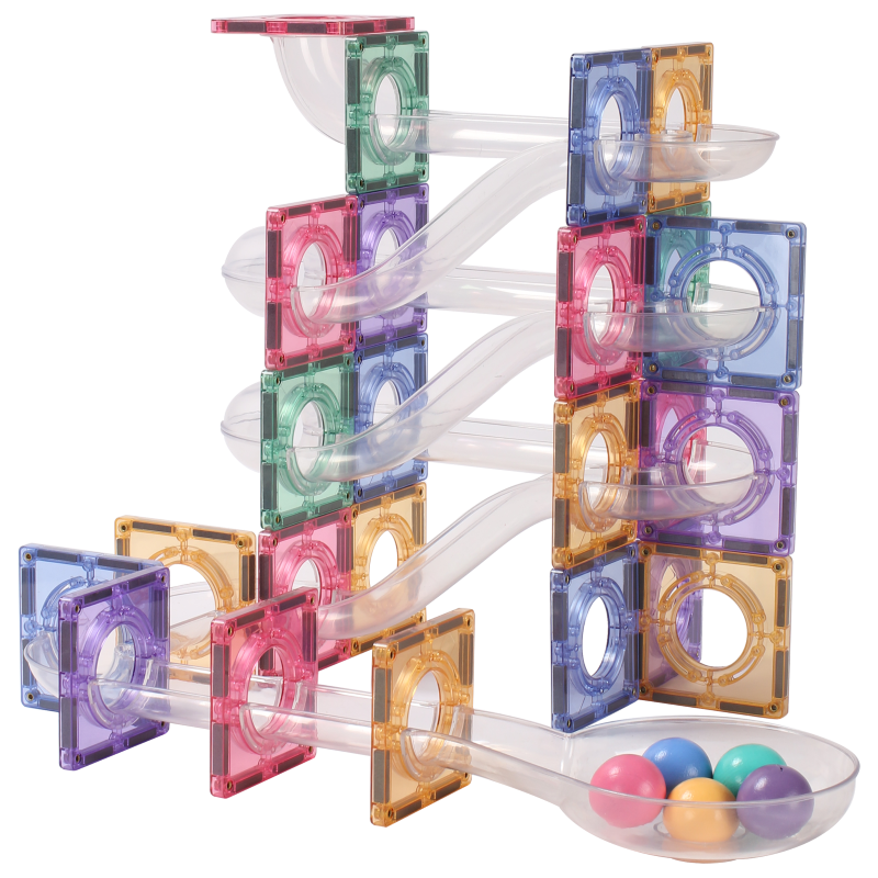 80 osaline pastell MNTL magnetklotside pallirada