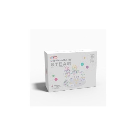 80 osaline pastell MNTL magnetklotside pallirada