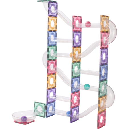 80 osaline pastell MNTL magnetklotside pallirada