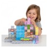 Magnetiliste ehitusklotside (2x2 cm) komplekt lastele 112 osaga, magnetkuubikud