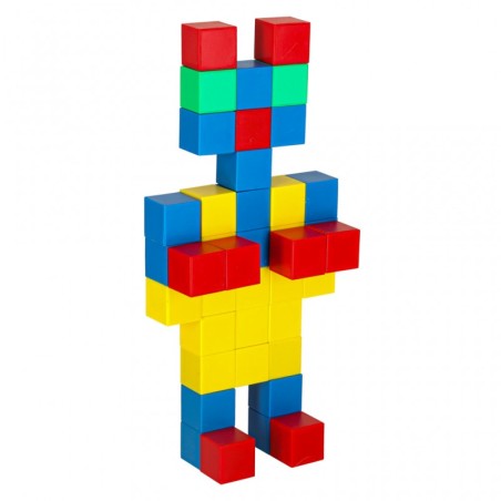 Magnet kuubikud ehitusklotsid, 64 tk