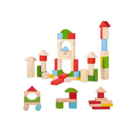 CLASSIC WORLD puidust klotsid lastele 50 tk.