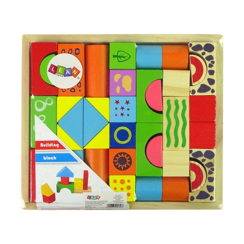 Puidust klotsid loss komplekt