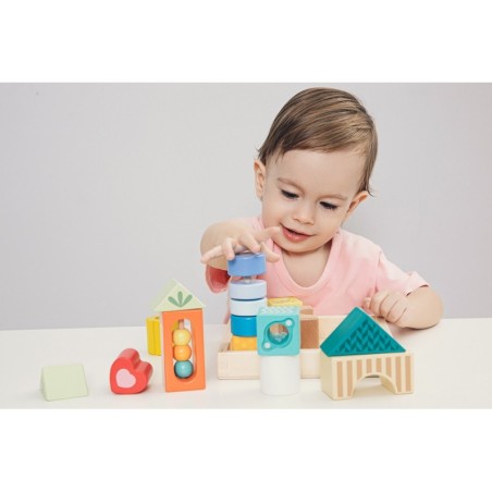 Puidust sensoorsete klotside komplekt