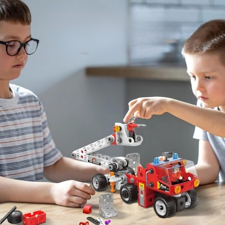 Creator City tuletõrjebrigaadi ehituskomplekt konstruktor