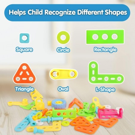 Konstruktor 6in1 sõidukid 118 elementi