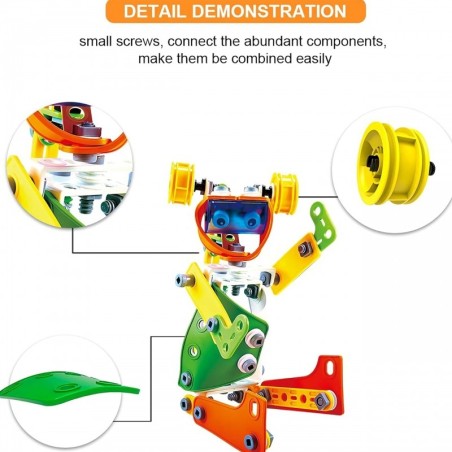 Konstruktor komplekt 164 osaline