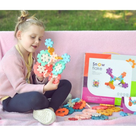 WOOPIE Ehitusklotsid Vahvlid Siilid 52 tk.