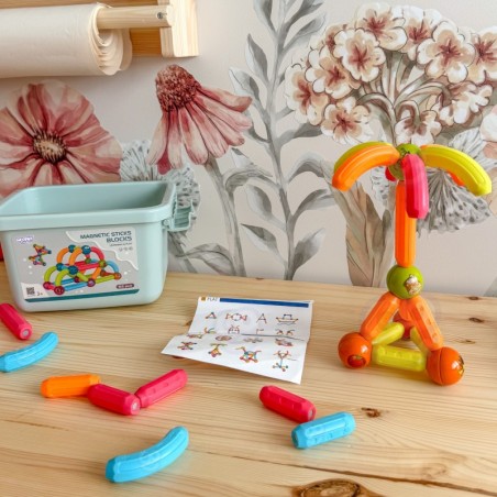 WOOPIE magnetilised õppeklotsid 52 tk.