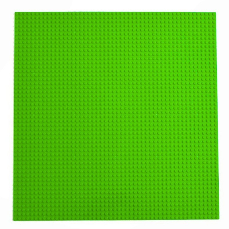 Ehitus alusplaat ehitusklotsidele roheline 40x40cm