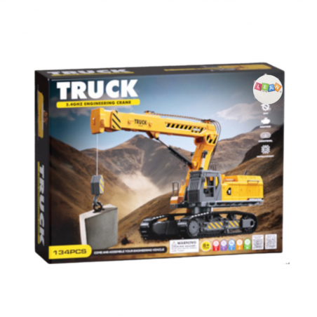 DIY puldiga kaugjuhitav roomikekskavaator 133 osa RC