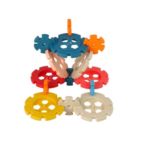 Lumehelbe ehitusplokid 52 elementi