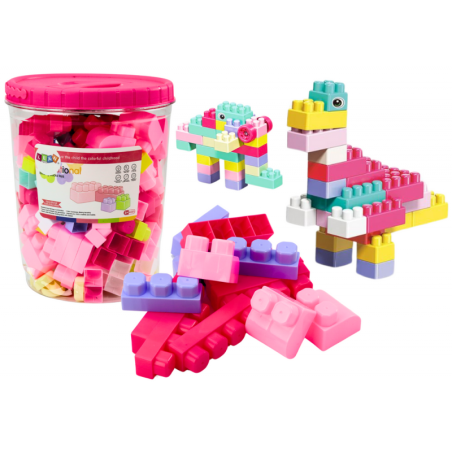 Klotsid Hariduslik suur ehituskomplekt Värviline 160 tk.