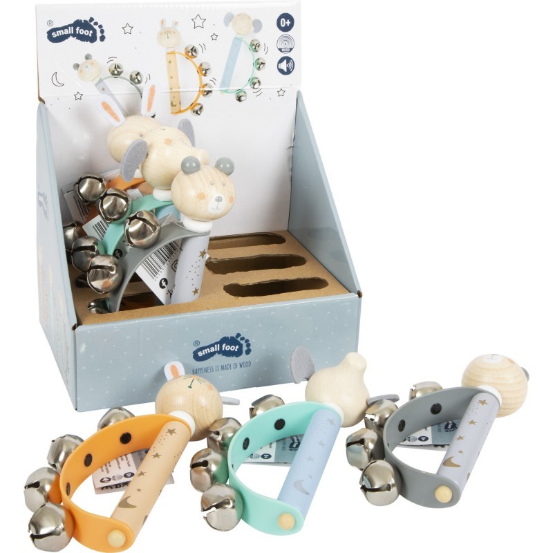 Pastellsetes toonised beebi kõristi