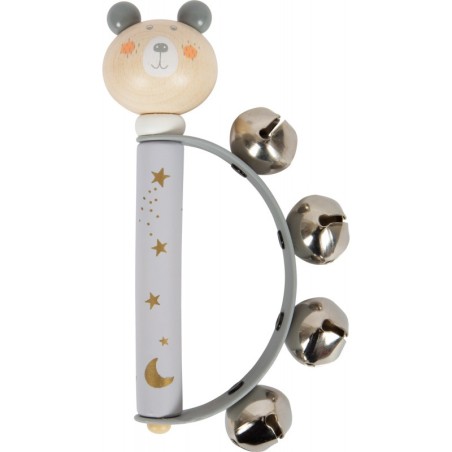 Pastellsetes toonised beebi kõristi