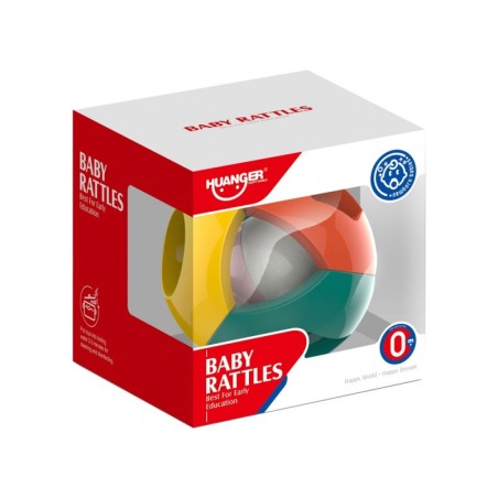 Erinevates värvides kõristipall väikelastele