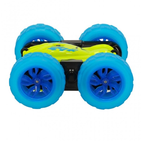 RC Revolt Flip Speeder kaugjuhtimispuldiga auto helendavate ratastega