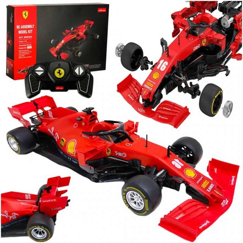 Puldiga vormeli auto Rastar 97000 Ferrari SF1000 1:16 ehituskomplekt