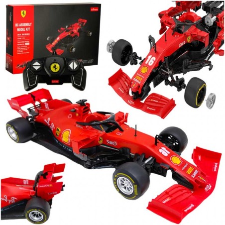 Puldiga vormeli auto Rastar 97000 Ferrari SF1000 1:16 ehituskomplekt