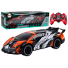 Kaugjuhitav sportauto RC 1:10 oranž kiirus – kuni 25 km/h