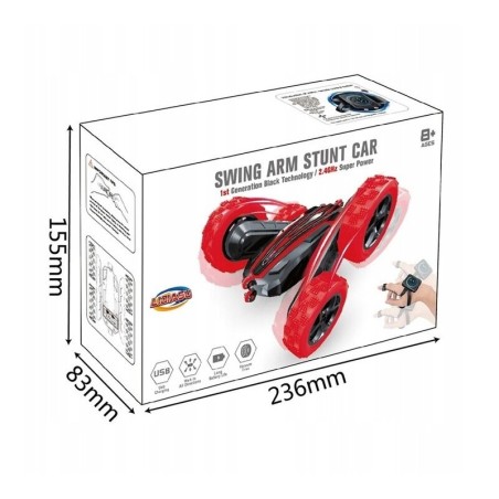 Twister Stunt auto käeliigutusega kaugjuhtimispult Sinine