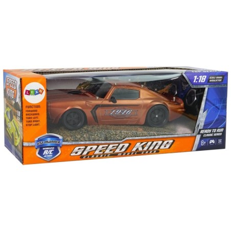 R/C sportauto 1:18 pruun tšempion