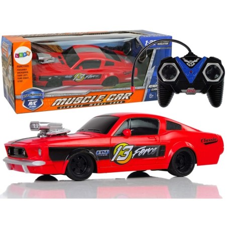 Kaugjuhitav sportauto 1:20 Red Pilot