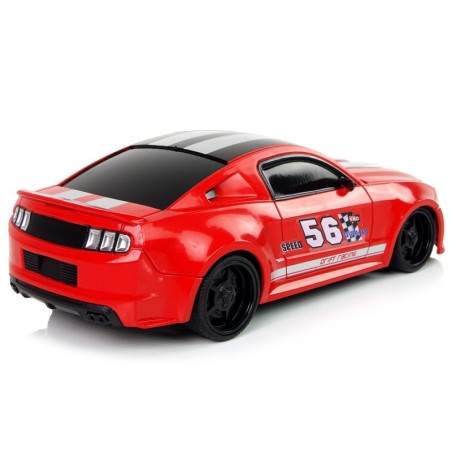 R/C sportauto 1:24 võidusõidu punaseks toonitud aknad