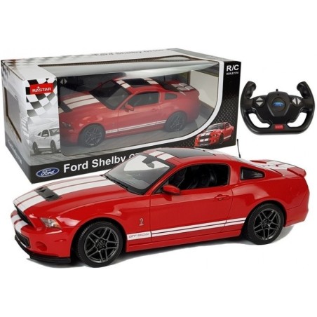 Auto R/C Ford Shelby Rastar 1:14 Red