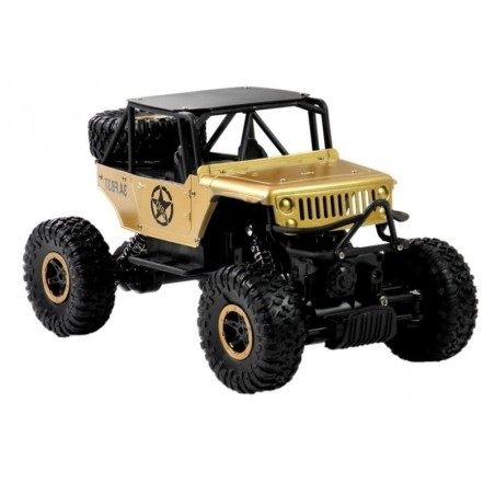 R/C Monster Car Jeep 1:18 Gold