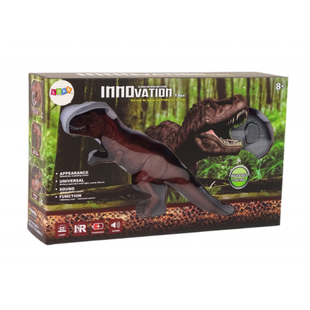 Akuga dinosaurus Tyrannosaurus Rex kaugjuhitav helid