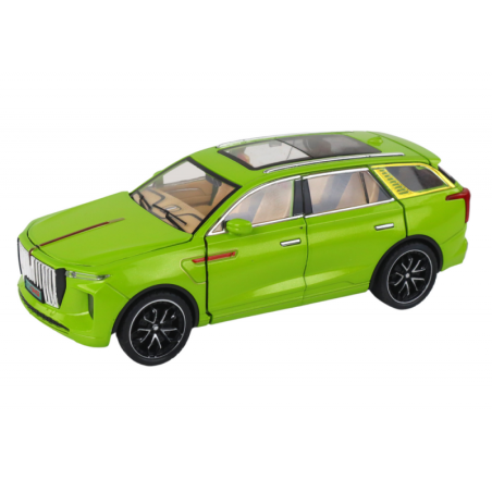 Alumiiniumist RC auto mudel 1:24 C Värvus Roheline