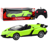 Auto kaugjuhitav sportauto RC 1:18 roheline
