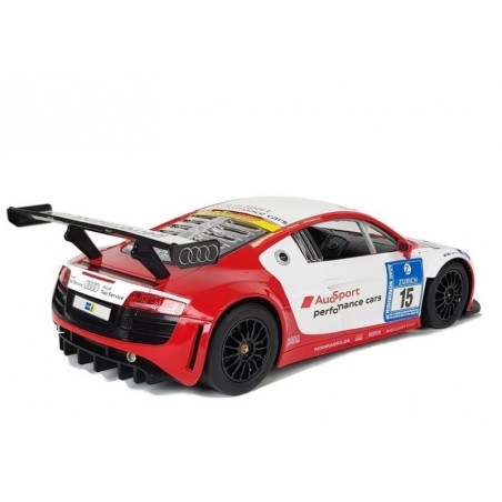 Auto R/C Audi R8 LMS Rastar 1:14 Valge-Punane