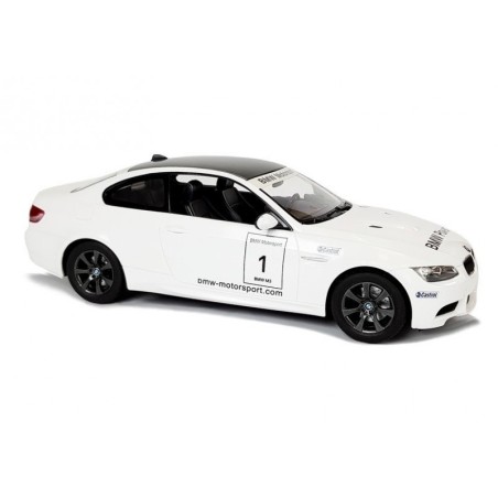 Auto R/C BMW M3 Rastar 1:14 Valge
