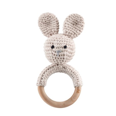 Närimisrõngas - kõristi, jänku, beež