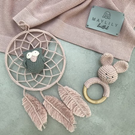 Närimisrõngas - kõristi, jänku, beež