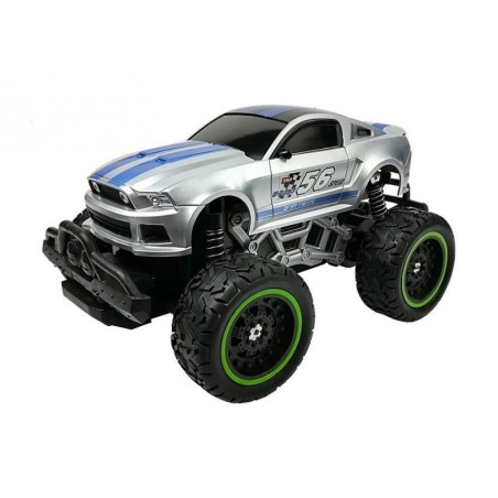 Kaugjuhitav auto Off-road R/C Silver High Wheels